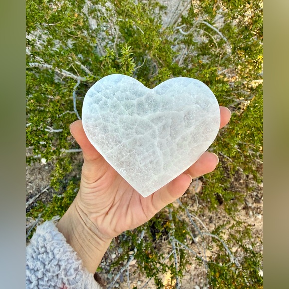 Other - Selenite Heart – Love • Healing • Energetic Cleansing